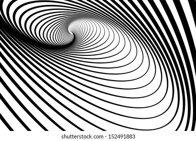 Circulación en espiral. Antecedentes abstractos. Arte vectorial.