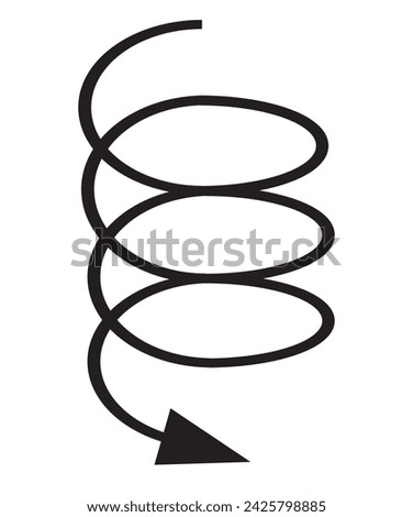 Similar – Image, Stock Photo downward spiral