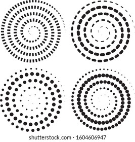 Gradual Dots Stock Vectors Images Vector Art Shutterstock