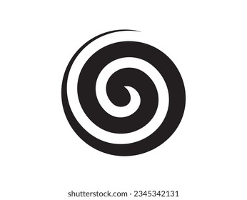 spirals icon vector. twist illustrations