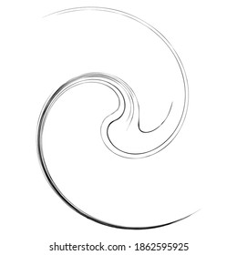 Spirals, swirls, twirls. Helix, volute, snail shape