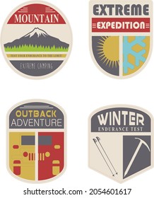 The spirit of adventure wildlife expedition  mountain explorer t shirt design. Vector Illustration quotes. Design template for t shirt lettering, typography, print, poster, banner, gift card