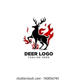 Spirit Fire Deer logo