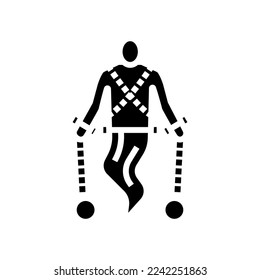 spirit ghost glyph icon vector. spirit ghost sign. isolated symbol illustration