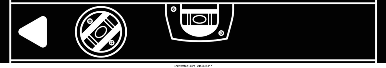 spirit-level-bubble-level-level-isolated-stock-vector-royalty-free