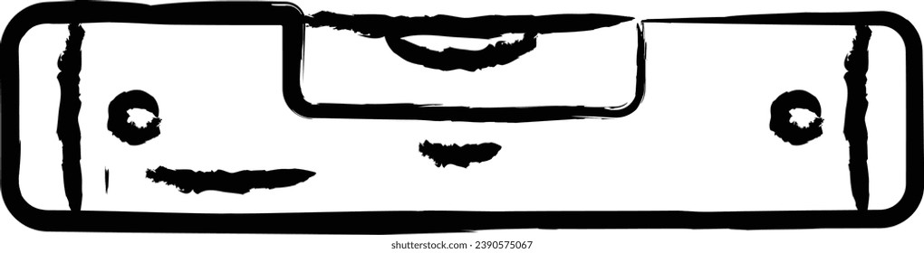 Spirit Level hand drawn vector illustrations