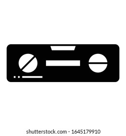 Spirit level masonary tool vector icon, Plumb Pipe Wiring Tool design