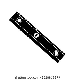 vetor de ferramenta de nível de espírito no plano de fundo branco