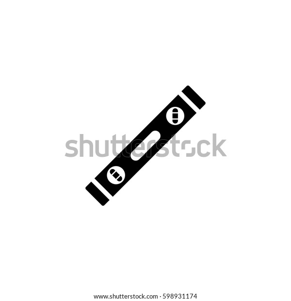 Spirit Level Vector Icon Stock Vector Royalty Free