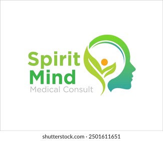 spirit mind health logo designs for medical service logo