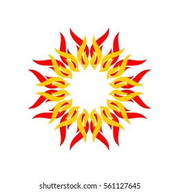 Spirit Star for Yoga Logo Template Illustration Design. Vector EPS 10.