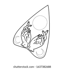 Planche Ouija 130214 Art vectoriel chez Vecteezy