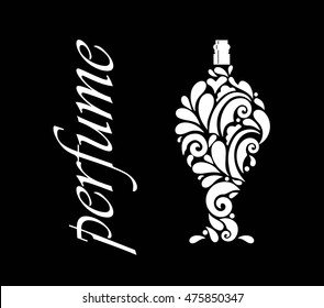 Spirits logo with swirls, ornamental