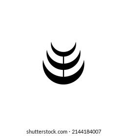 Spiritual boho logo, design elements. Fashion concept, woman beauty minimalist. Contemporary portrait. Female busts and magic woman with moon crescent in boho linear style vector illustrations.