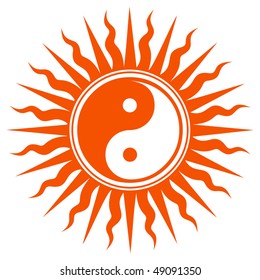 Spiritual Yin Yang Sign