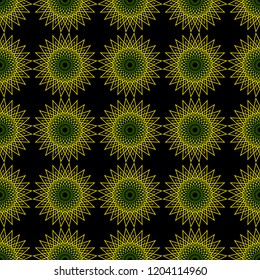 Spirograph pattern. Vector seamless texture 