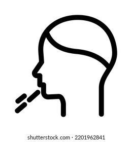 spit icon or logo isolated sign symbol vector illustration - high quality black style vector icons
