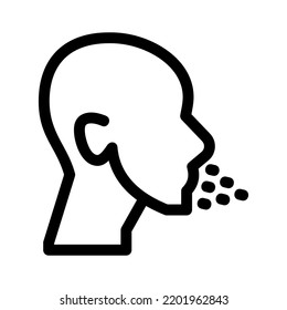spit icon or logo isolated sign symbol vector illustration - high quality black style vector icons
