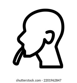 spit icon or logo isolated sign symbol vector illustration - high quality black style vector icons
