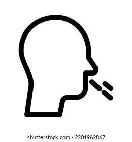spit icon or logo isolated sign symbol vector illustration - high quality black style vector icons
