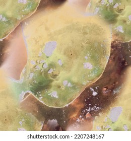 Splash Abstract Pattern. Acrylic Ink Watercolor. Liquid Abstract Illustration. Water Color Holi Space. Alcohol Ink Marble Paint. Fluid Galaxy Background. Swirl Trippy Galaxy. Vector Seamless Painting