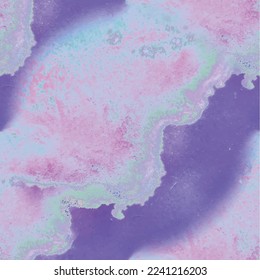 Splash Abstract Pattern. Alcohol Ink Illustration. Fluid Galaxy Background. Liquid Gradient Watercolor. Acrylic Ink Repeat Paint. Water Color Holi Space. Fluid Liquid Galaxy. Modern Seamless Science