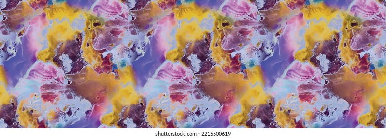 Splash Abstract Pattern. Multi Color Holi Space. Fluid Abstract Watercolor. Liquid Galaxy Illustration. Acrylic Ink Splash Paint. Alcohol Ink Background. Swirl Vector Splash. Galaxy Seamless Template