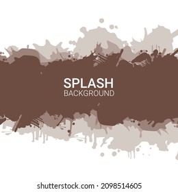 Splash background. vector illustration background