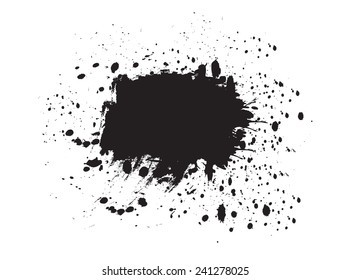 Splash banner.Vector illustration.