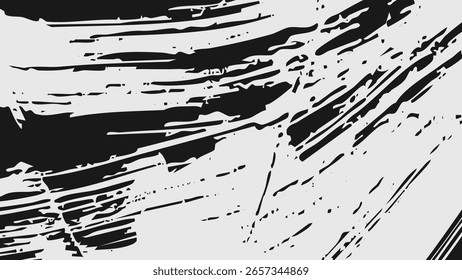 Fondo Abstractas de la textura del grunge del cepillo blanco y negro de Splash