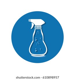 splash bottle laundry icon