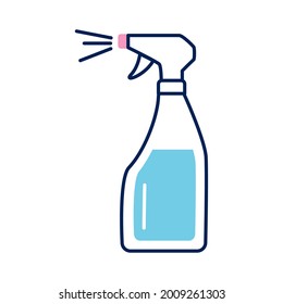 splash bottle laundry product icon