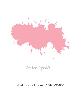 splash brush color abstract background.creative Vector EPS10