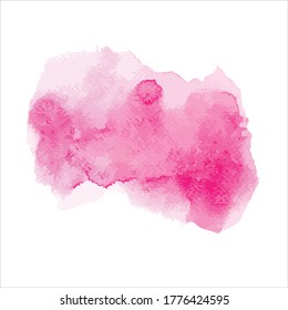 splash of brush shades watercolor illustration.vector Eps10