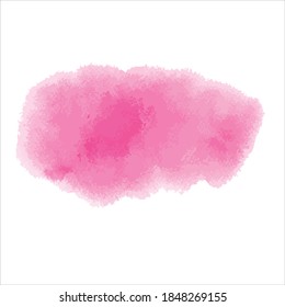 splash of brush shades watercolor illustration.vector Eps10