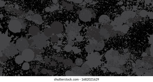 Splash camouflage background. Seamless pattern vector.