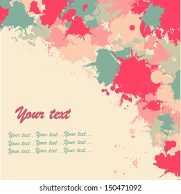 splash card background