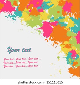 splash card background