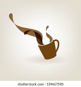splash of coffee
