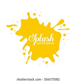 splash concept design, vector illustration eps10 graphic 