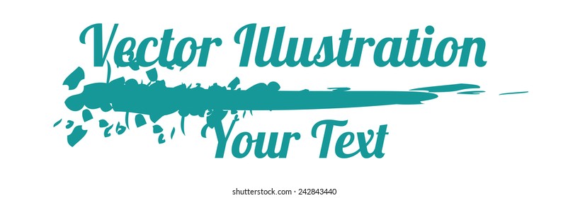 Splash design over white background, vector illustration.