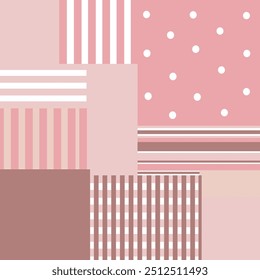 Splash Ditsy Classics in Cream Pink, browns, whites,Beige colours natural colour ,seamless pattern ,prints background