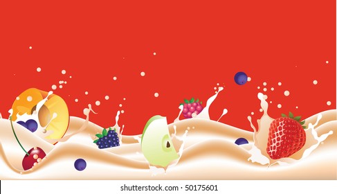 splash fruit mix