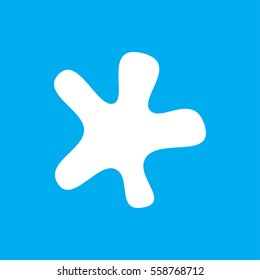 splash icon illustration isolated vector sign symbol