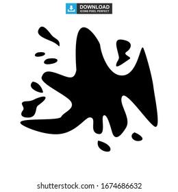 splash icon or logo isolated sign symbol vector illustration - high quality black style vector icons
