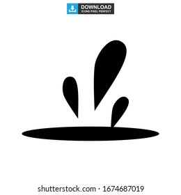 splash icon or logo isolated sign symbol vector illustration - high quality black style vector icons
