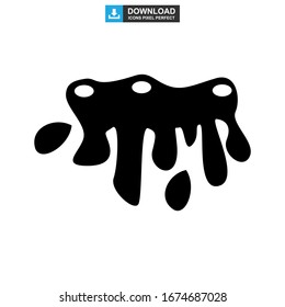 Splash-Symbol oder Logo einzeln auf Zeichen Vektorillustration Illustration - hochwertige Vektorsymbole im schwarzen Stil
