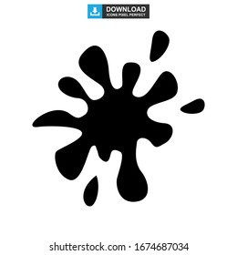 splash icon or logo isolated sign symbol vector illustration - high quality black style vector icons
