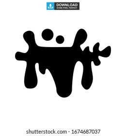splash icon or logo isolated sign symbol vector illustration - high quality black style vector icons
