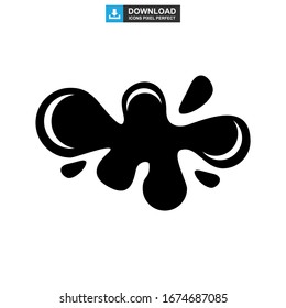 splash icon or logo isolated sign symbol vector illustration - high quality black style vector icons
